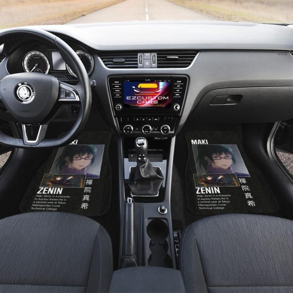 maki jujutsu kaisen car floor mats dme8d