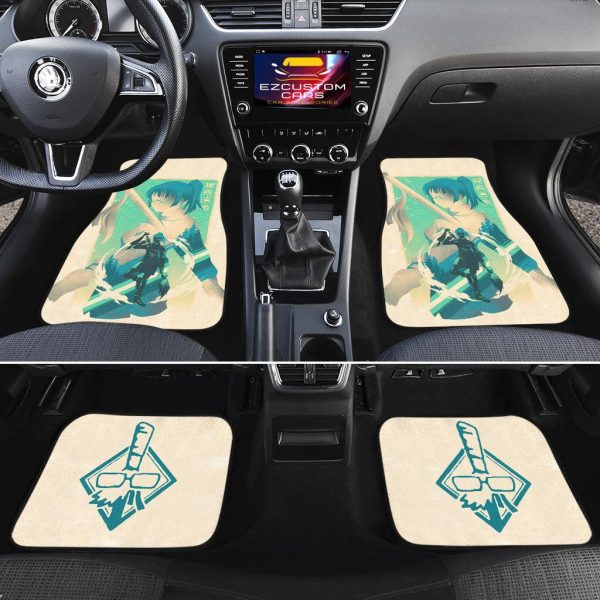 maki jujutsu kaisen car floor mats sig0z