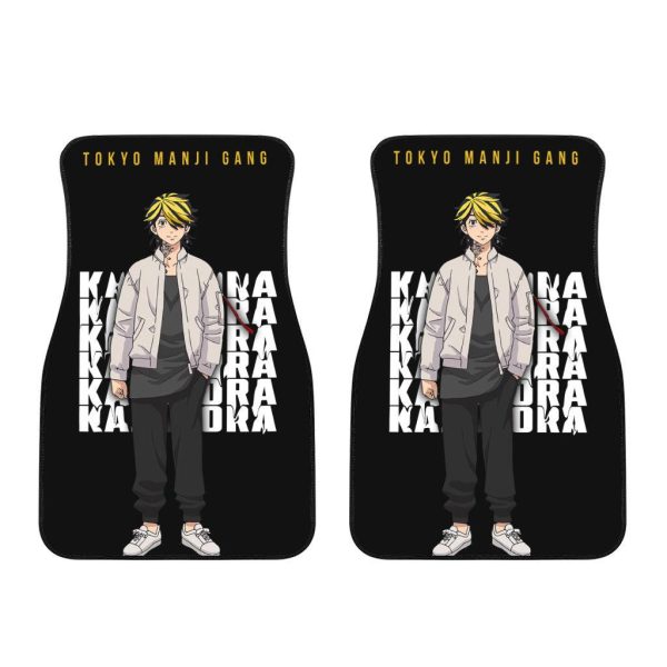 Manji Gang Car Accessories Custom Car Floor Mats Tokyo Revengers Anime