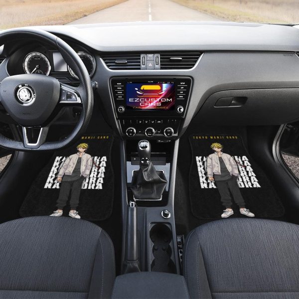 manji gang car accessories custom car floor mats tokyo revengers anime zswsc