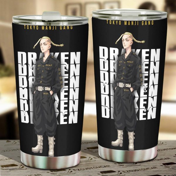 Manjiro Sano Car Tumbler Cup Custom Tokyo Revenger Anime Car Accessories