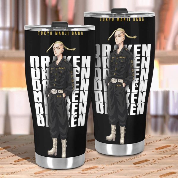 manji gang car accessories custom tokyo revenger anime car tumbler cup s5cbb