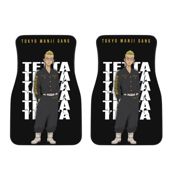 Manji Gang Car Floor Mats Custom Tokyo Revengers Anime Car Accessories