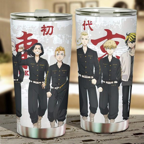 Manji Gang Car Tumbler Cup Custom Tokyo Revenger Car Accessories