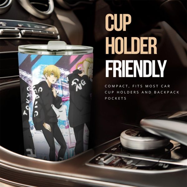 manji gang car tumbler cup custom tokyo revenger car accessories ji9r7