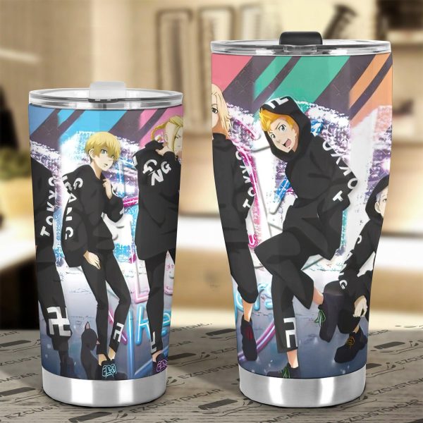 manji gang car tumbler cup custom tokyo revenger car accessories nkpzs