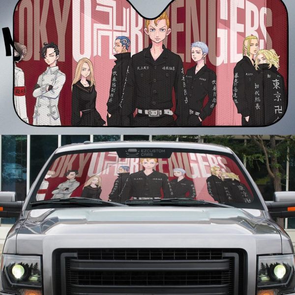 Manji Gang Tokyo Revenger Car Windshield Sun Shade