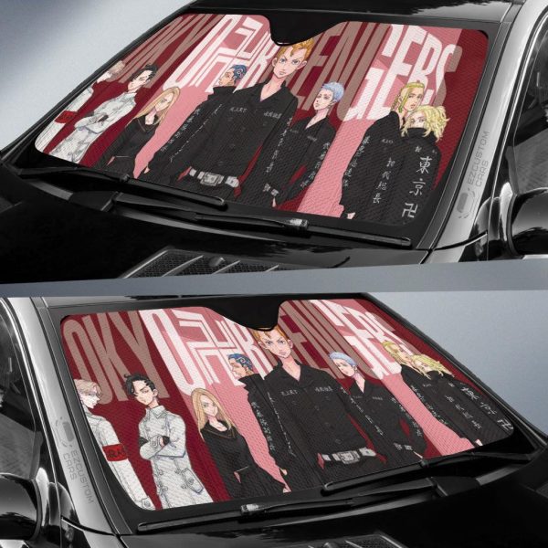 Manji Gang Tokyo Revenger Car Windshield Sun Shade