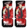 Manjiro Sano Car Floor Mats Custom Tokyo Revengers Anime Car Accessories