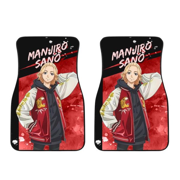 Manjiro Sano Car Floor Mats Custom Tokyo Revengers Anime Car Accessories