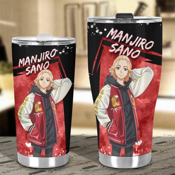 manjiro sano car tumbler cup custom tokyo revenger anime car accessories ptvyr