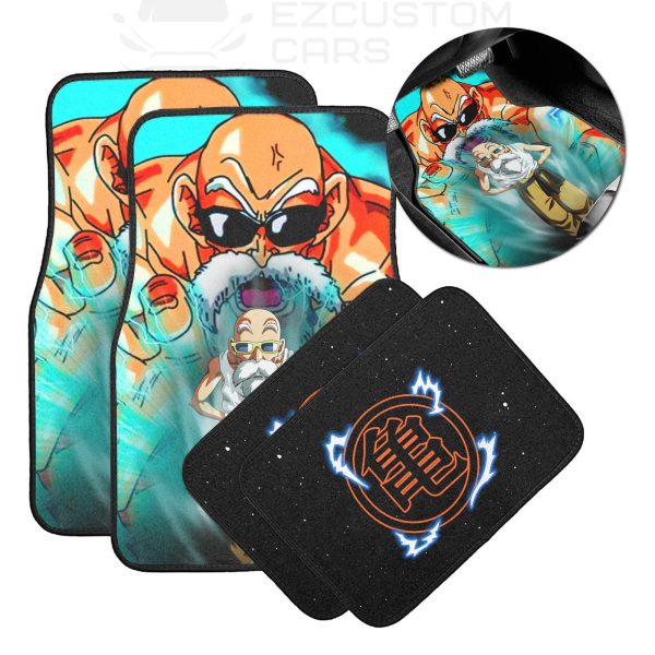 Master Roshi Car Accessories Custom Dragon Ball Anime Car Floor Mats
