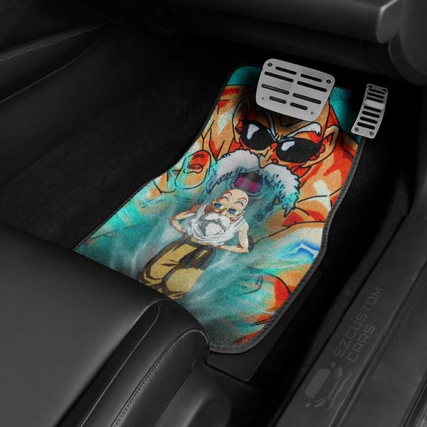 master roshi car accessories custom dragon ball anime car floor mats 3thrz