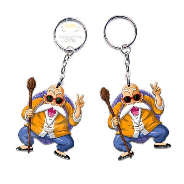 master roshi car accessories custom dragon ball anime keychains jjfc5