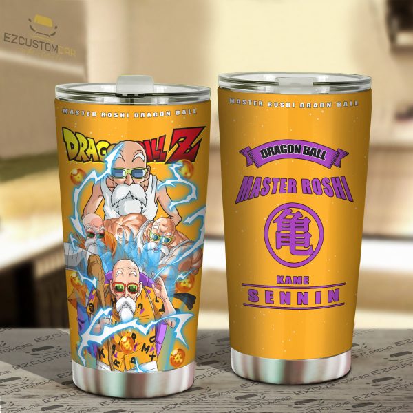Master Roshi Travel Mug – Ideal Tumbler for Your Dragon Ball Collections