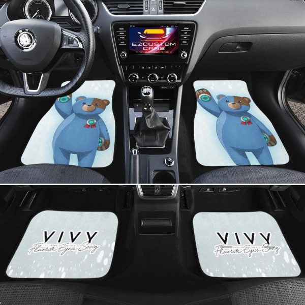 matsumoto car floor mats custom vivy fluorite eyes song anime car accessories 37yd9