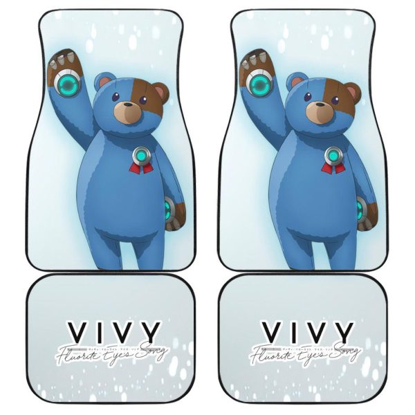 Vivy Car Floor Mats Custom Vivy: Fluorite Eye’s Song Anime Car Accessories