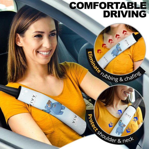 Matsumoto Seat Belt Covers Custom Vivy: Fluorite Eye’s Song Anime Car Accessories