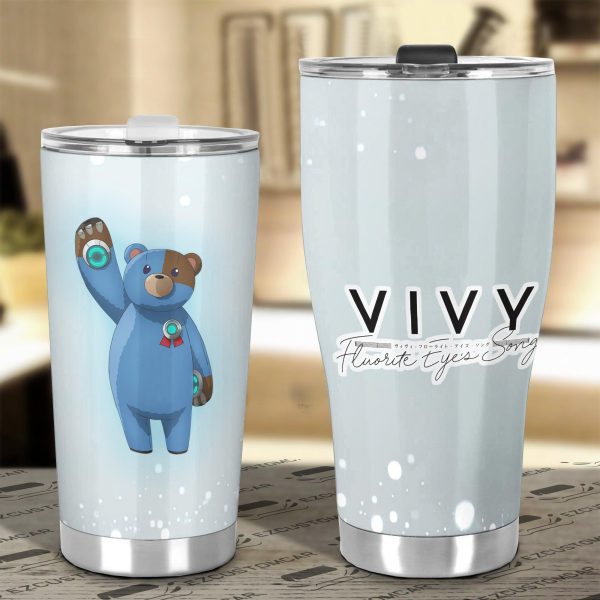matsumoto stainless steel tumbler custom vivy fluorite eyes song anime car accessories 23xht