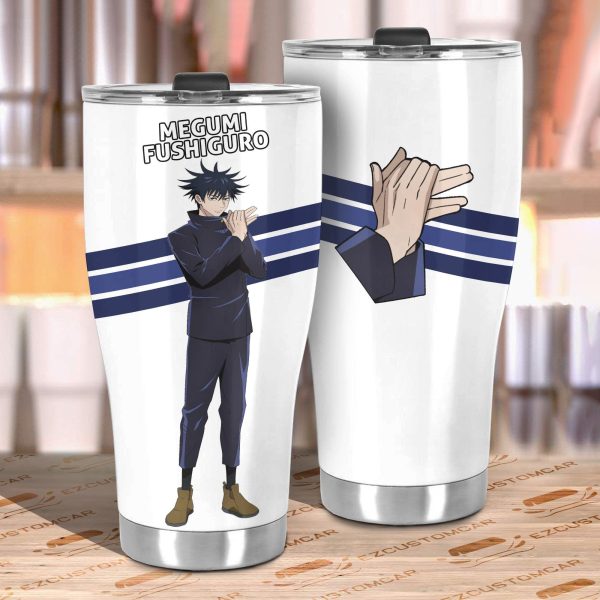 megumi car tumbler cup custom anime jujutsu kaisen car accessories zwmsh