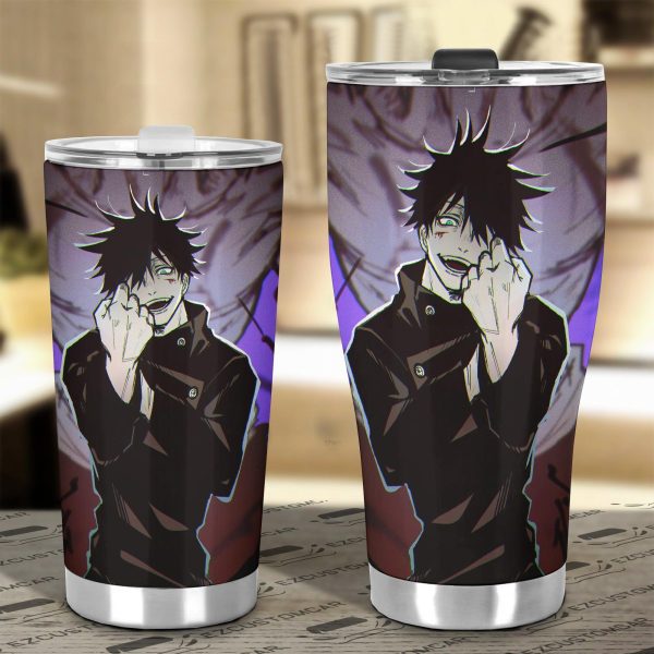 megumi fushiguro car tumblers cup custom jujutsu kaisen anime car accessories szb0g
