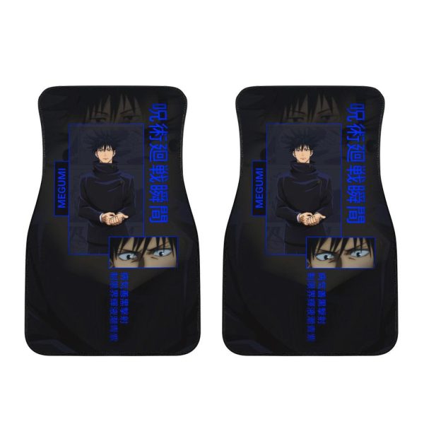 megumi fushiguro jujutsu kaise anime car floor mats 8g9bd