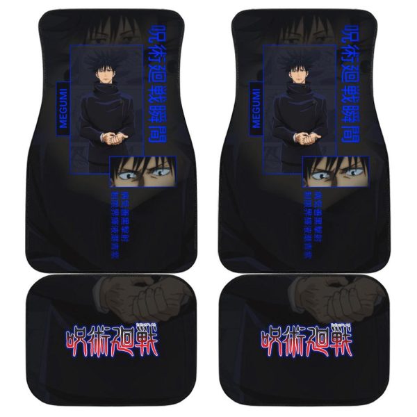 Megumi Fushiguro Jujutsu Kaisen Car Floor Mats Jujutsu Kaisen Car Accessories