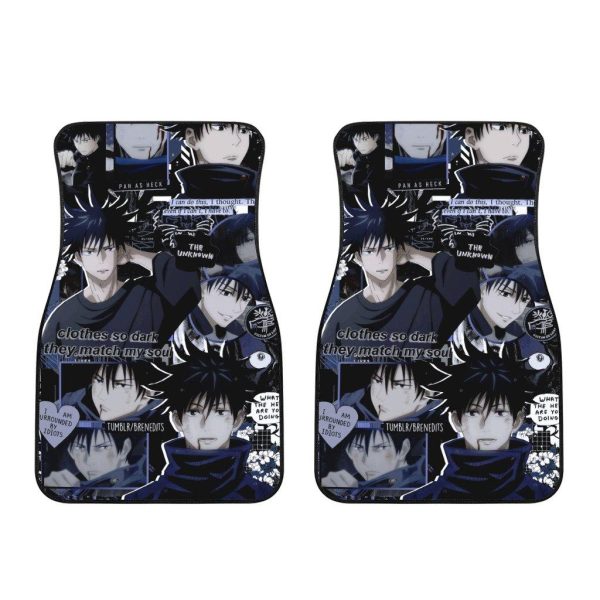 Megumi Fushiguro Jujutsu Kaisen Anime Custom Car Floor Mats