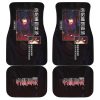 Megumi Fushiguro Jujutsu Kaisen Car Floor Mats Anime Decor For Cars