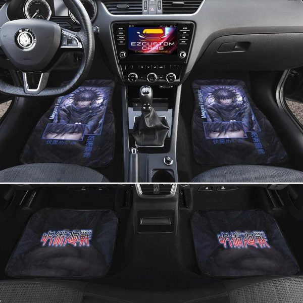 megumi fushiguro jujutsu kaisen car floor mats jujutsu kaisen car accessories 575wo