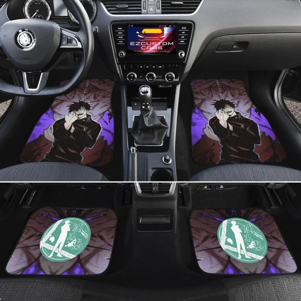 megumi fushiguro jujutsu kaisen car floor mats t5mba