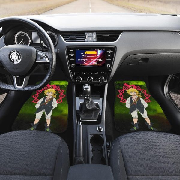 meliodas car floor mats custom anime seven deadly sins car accessories ehqxk