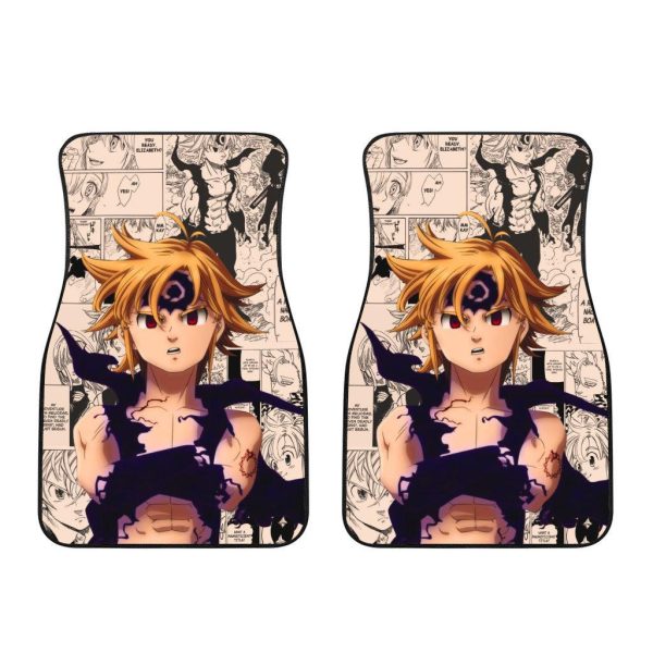 meliodas car floor mats seven deadly sins anime car accessories qzp5r