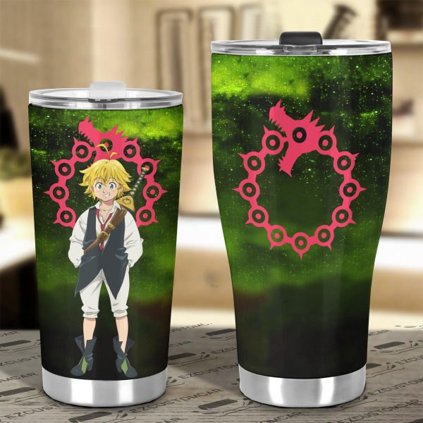 meliodas car tumbler cup custom anime seven deadly sins car accessories 8jpr6