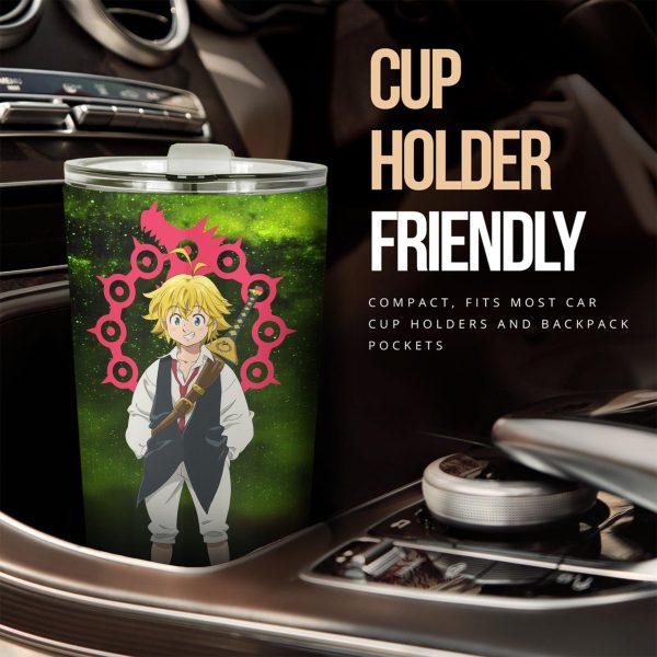 meliodas car tumbler cup custom anime seven deadly sins car accessories ukct6