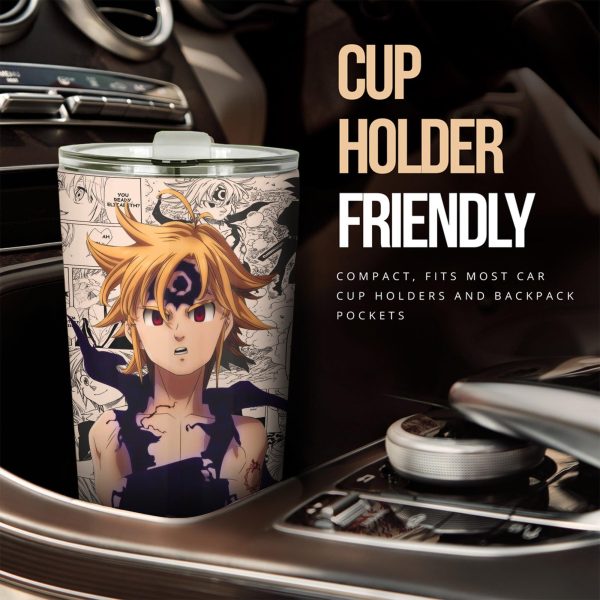Meliodas Car Tumbler Cup Custom Anime Seven Deadly Sins Car Accessories