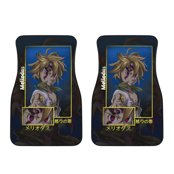 Meliodas Custom Seven Deadly Sins Anime Car Floor Mats Car Accessories