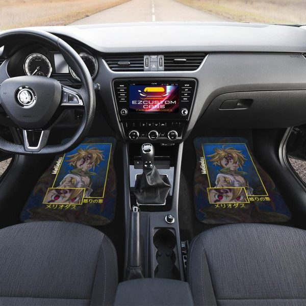 meliodas custom seven deadly sins anime car floor mats car accessories wffmy