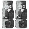 Mello Car Floor Mats Cutsom Death Note Black White Anime Car Accessories