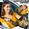 Mello Seat Belt Covers Custom Death Note Black White Anime Car Accessories