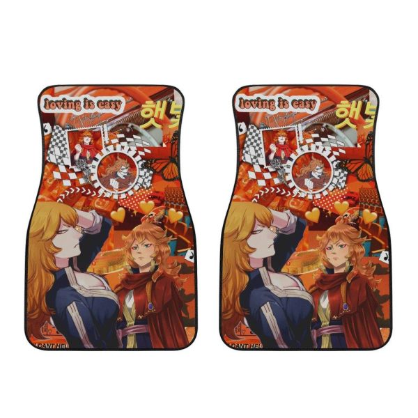 Mereoleona Vermillion Black Clover Car Floor Mats