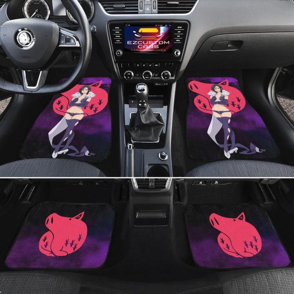 merlin seven deadly sins car floor mats custom anime car accessories fogua