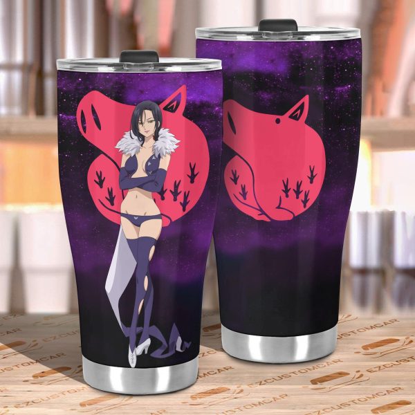 merlin seven deadly sins car tumbler cup custom anime car accessories dtzqk