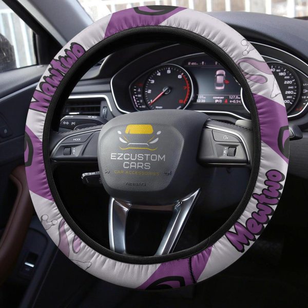 mewtwo pokemon anime steering wheel cover laoe5