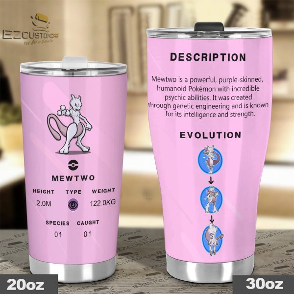 mewtwo travel mug gift idea for pokemon fans iadez