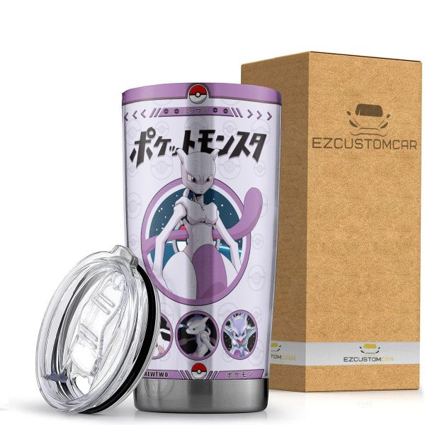 Mewtwo Travel Mug – Gift Idea for Pokemon fans