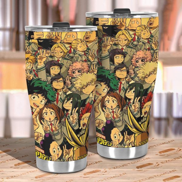mha all characters car accessories anime car tumbler cup bkg7j