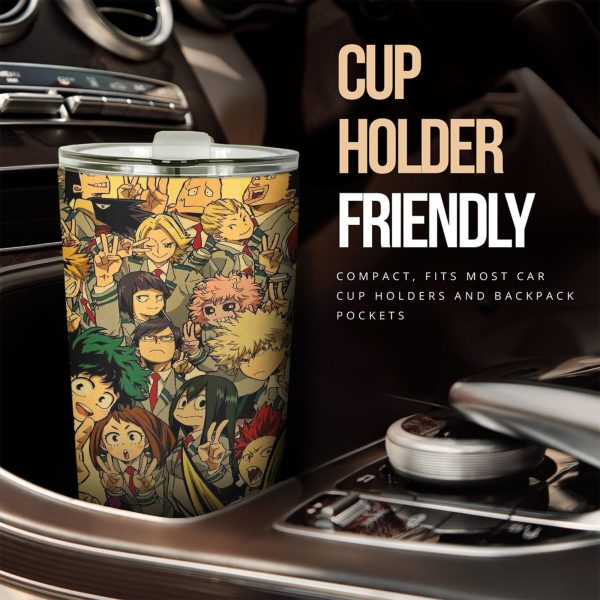 mha all characters car accessories anime car tumbler cup o7xef