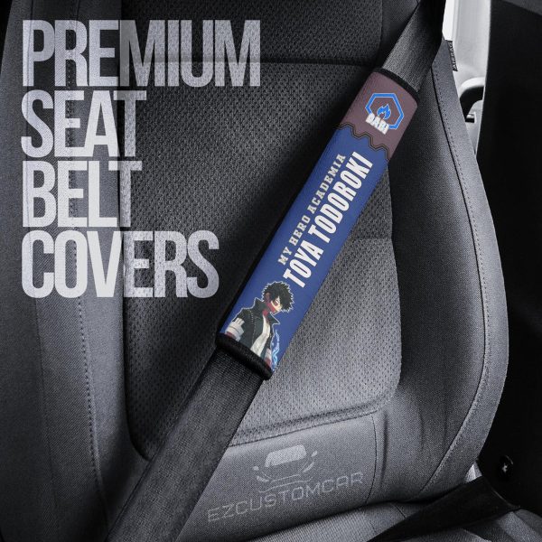 mha custom car seat belt covers perfect accessory for anime fans dhima