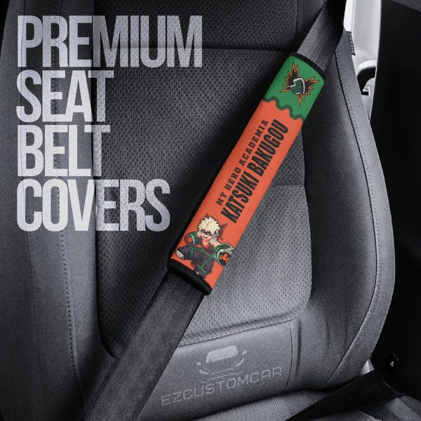 mha custom car seat belt covers perfect accessory for anime fans rhjw9